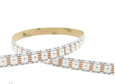 אור 5050 LED Strip Bright RGB 12V 96LEDs/M אפקטי רדיפה/מירוץ