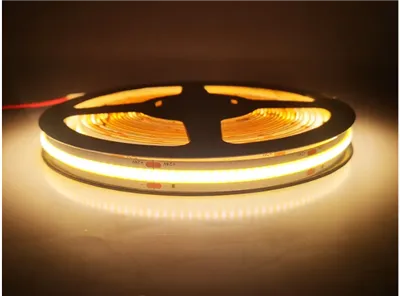 רצועת LED Cob גמישה 3000K עמומה לבנה חמה 320 דלי